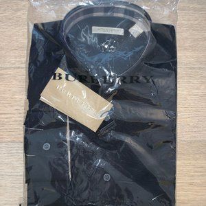 Burberry Brit Men's Black Long Sleeve Medium shirt